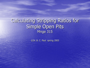 Lecture 7b Calculating Stripping Ratios