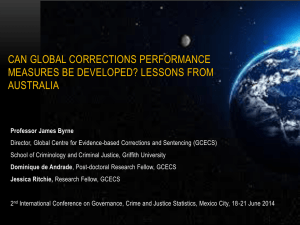 Can global corrections performance measures be developed