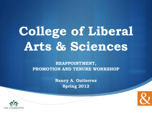 Personal Statement Workshop - College of Liberal Arts & Sciences