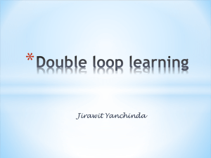 Double loop learning