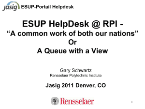 ESUP-Portail Helpdesk