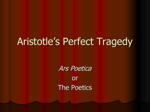 Aristotle`s Perfect Tragedy