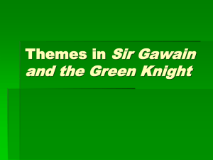 Themes in Sir Gawain and the Green Knight