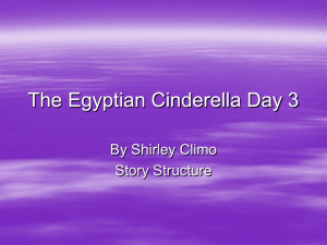 The Egyptian Cinderella Day 3 - Geary County Schools USD 475