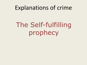 Self fulfilling prophecy ppt
