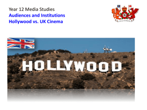to the `Hollywood vs. UK Cinema` notes