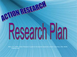 AR Research Plan 9-09