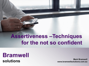 Bramwell solutions - Executive Assistant Network