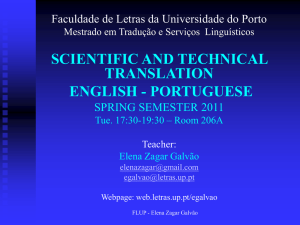 Power Point 1 - Universidade do Porto
