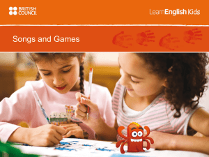 Games - TeachingEnglish