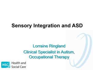 Sensory Issues and ASD - Living and Learning Together