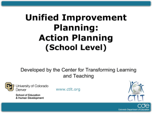 Action Planning Presentation