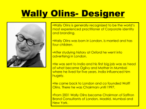 Wally Olins- Designer
