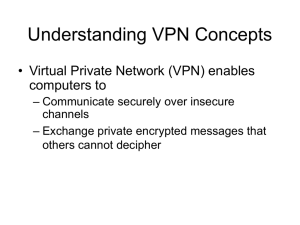 Understanding VPN Concepts