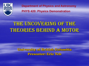 Here is the PowerPoint slide that I presented to the IB Physics 12 class
