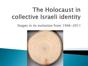 The Holocaust in collective Israeli identity