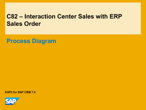 Process Overview - SAP Service Marketplace