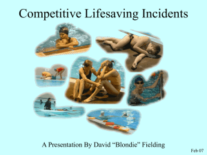 Competitive Lifesaving Incidents