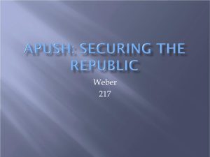 AP 20 Securing the Republic