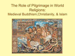 Pilgrimmages in World Religions