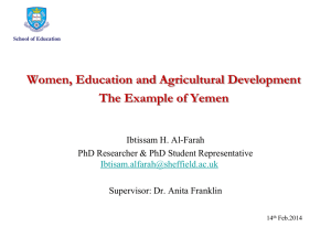 Education and Women`s Empowerment: