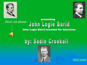 John logie barid my inventer6