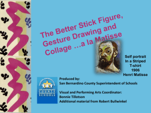 Henri Matisse - CCSESA Arts Initiative