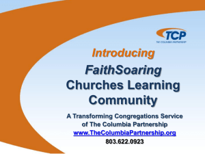 FaithSoaring Churches Learning Community