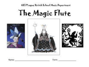 The Magic Flute - PBS Music Department!
