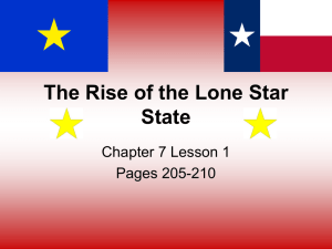 The Rise of the Lone Star State