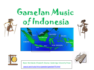 Gamelan Music - PBS Music Department!