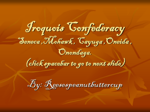 Structure of Iroquois Confederacy