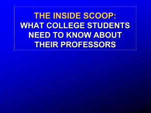 The Inside Scoop: What College Students Need to Know About