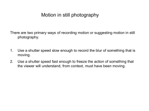 motion examples for photo