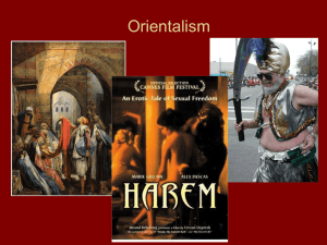 Orientalism - The Middlebury Blog Network