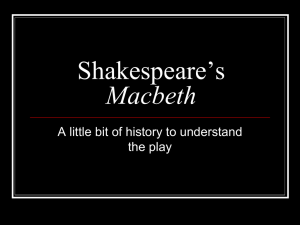 Macbeth Powerpoint - Marblehead Public Schools