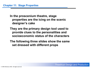 Chapter 11: Stage Properties