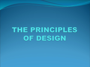 principles of design powerpoint