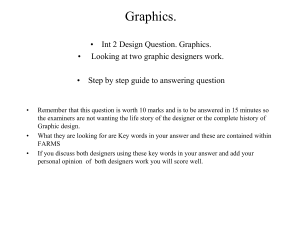 Graphics question B Mucha Glaser