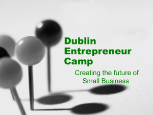 Dublin Entrepreneur Camp