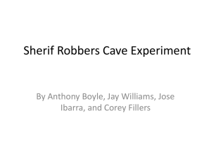 Sherif Robbers Cave Experiment p4