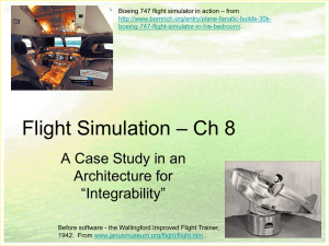 Flight Simulation – Ch 8 - Rose