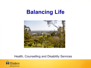 Finding Balance - Work Belongs at Work (PPT 9MB)