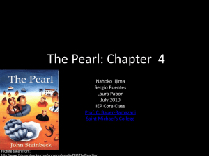 The Pearl: Chapter 4