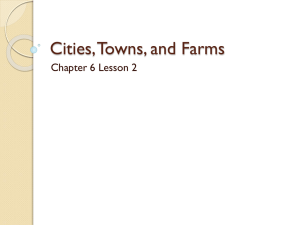 Cities, Towns, and Farms - Orland School District 135