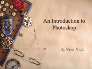 An Introduction to Photoshop
