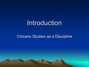 Chicano Introduction - Imperial Valley College