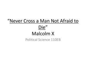 10 Malcolm X