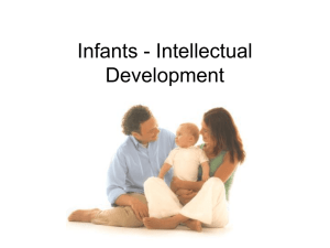 Infants - Intellectual Development