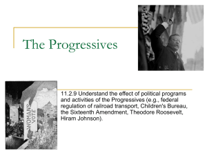 The Progressives 10/3